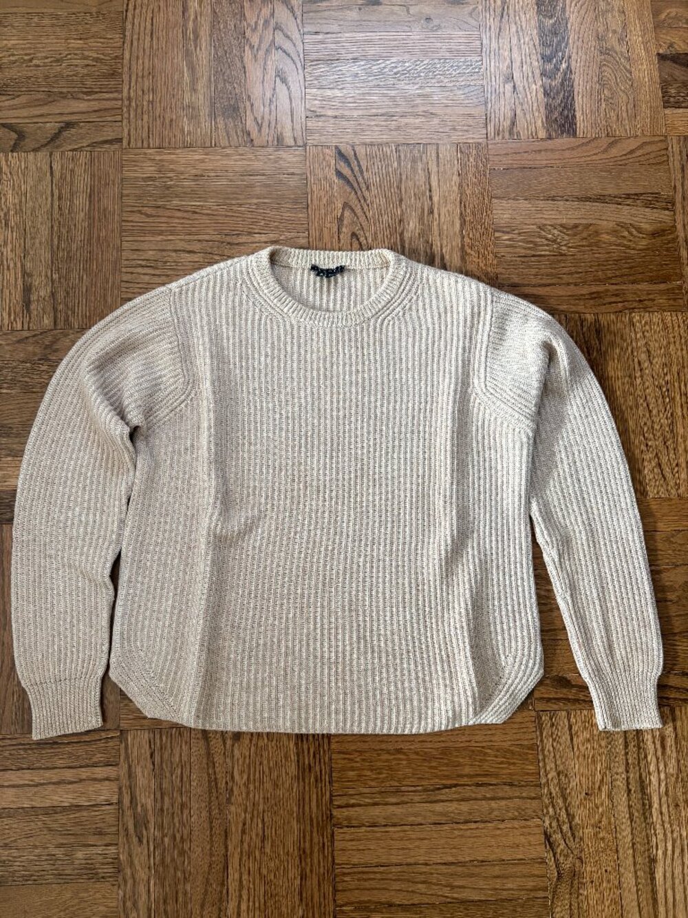 Theory Ribbed Crewneck Sweater